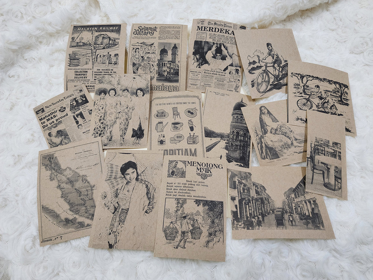 68th Malaysia Merdeka 2025 Journal Planning Folio Stickers