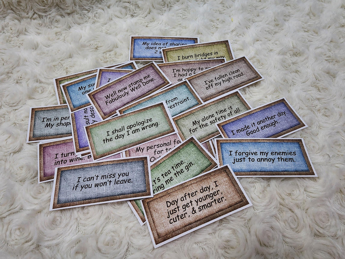 Motivational Inspiration Quotes on Attitude for Diary Journalling Sticker Collection