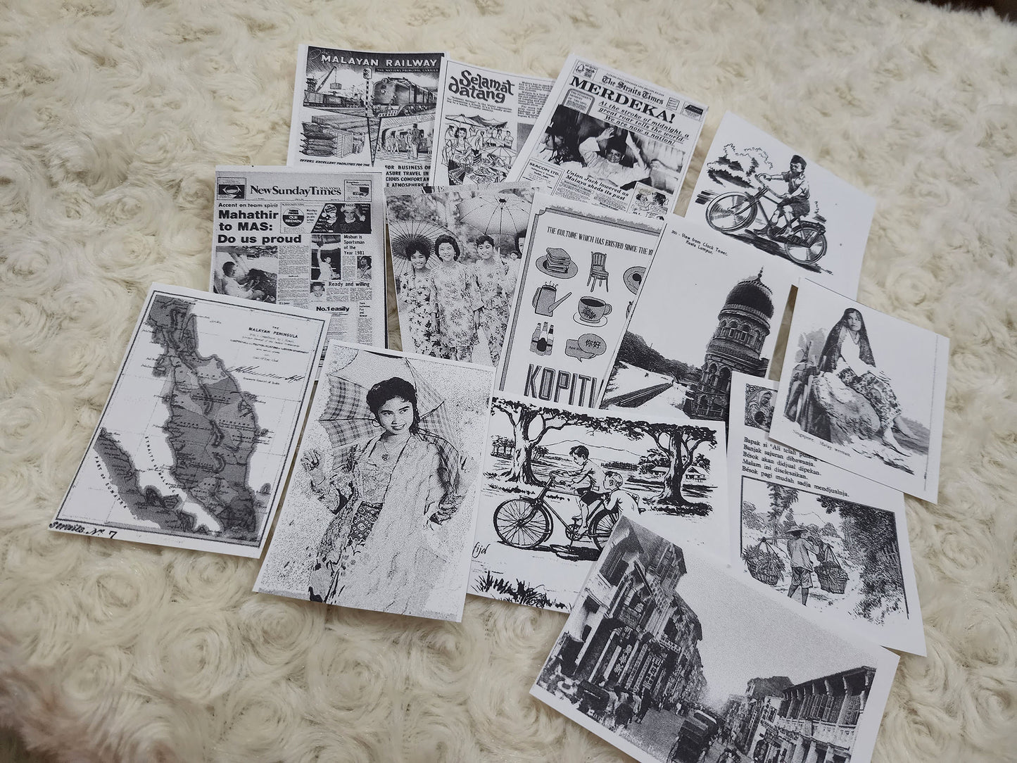 68th Malaysia Merdeka 2025 Journal Planning Folio Stickers
