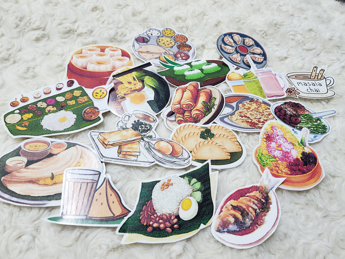 68th Malaysia Merdeka 2025 Journal Planning Folio Stickers