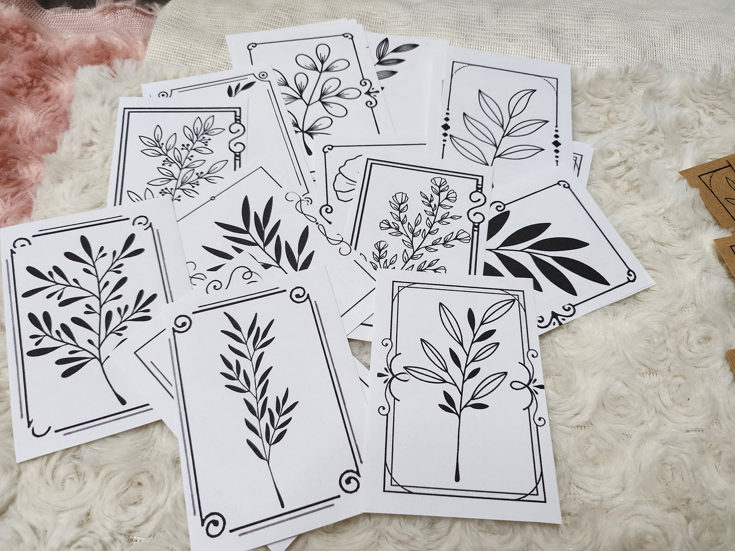 Vintage Frames/Labels Ornate Frames, Embellishment, Collage Elements, Scrapbook Stickers