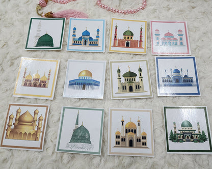 Mosque Series Stickers / Journal Stickers Collection