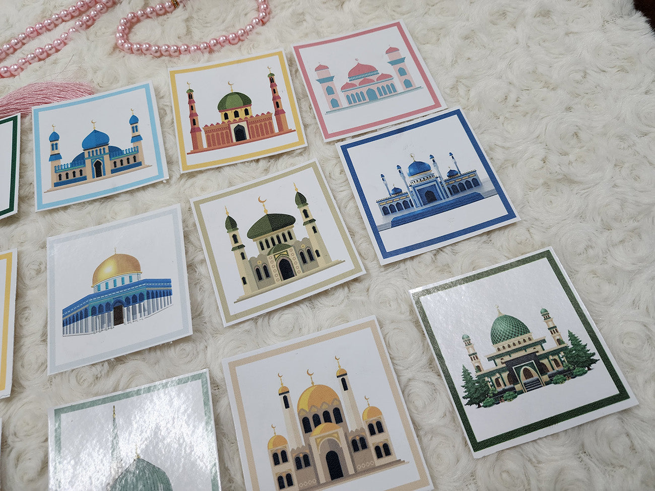 Mosque Series Stickers / Journal Stickers Collection