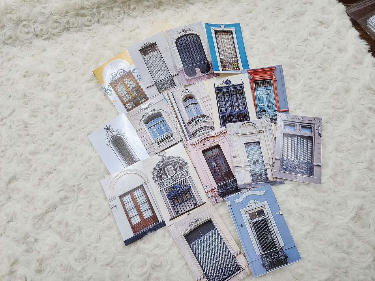 Vintage Colonial Window Designs Journal Stickers Collection