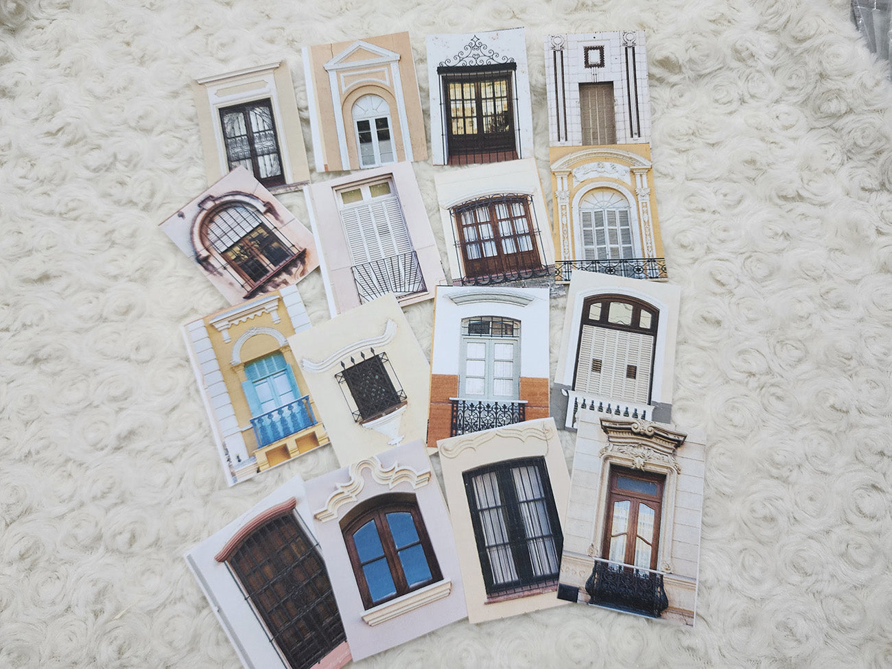 Vintage Colonial Window Designs Journal Stickers Collection