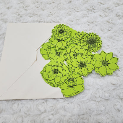 Colour Your Day with These Paper Flowers Journal Embellishment