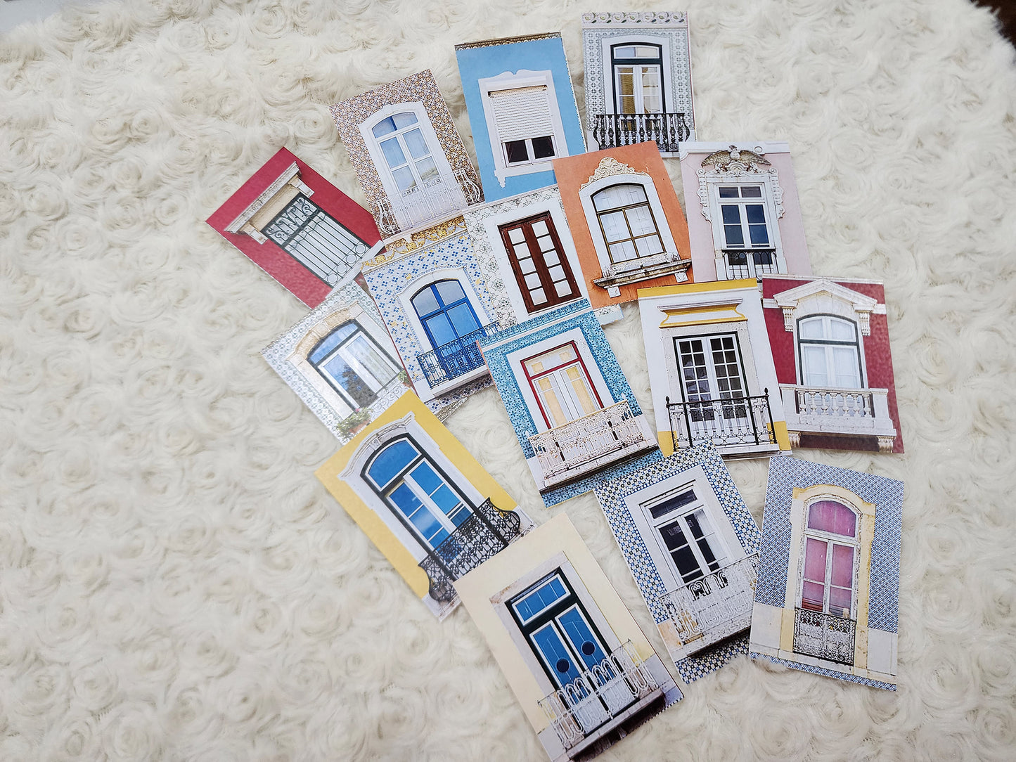 Vintage Colonial Window Designs Journal Stickers Collection