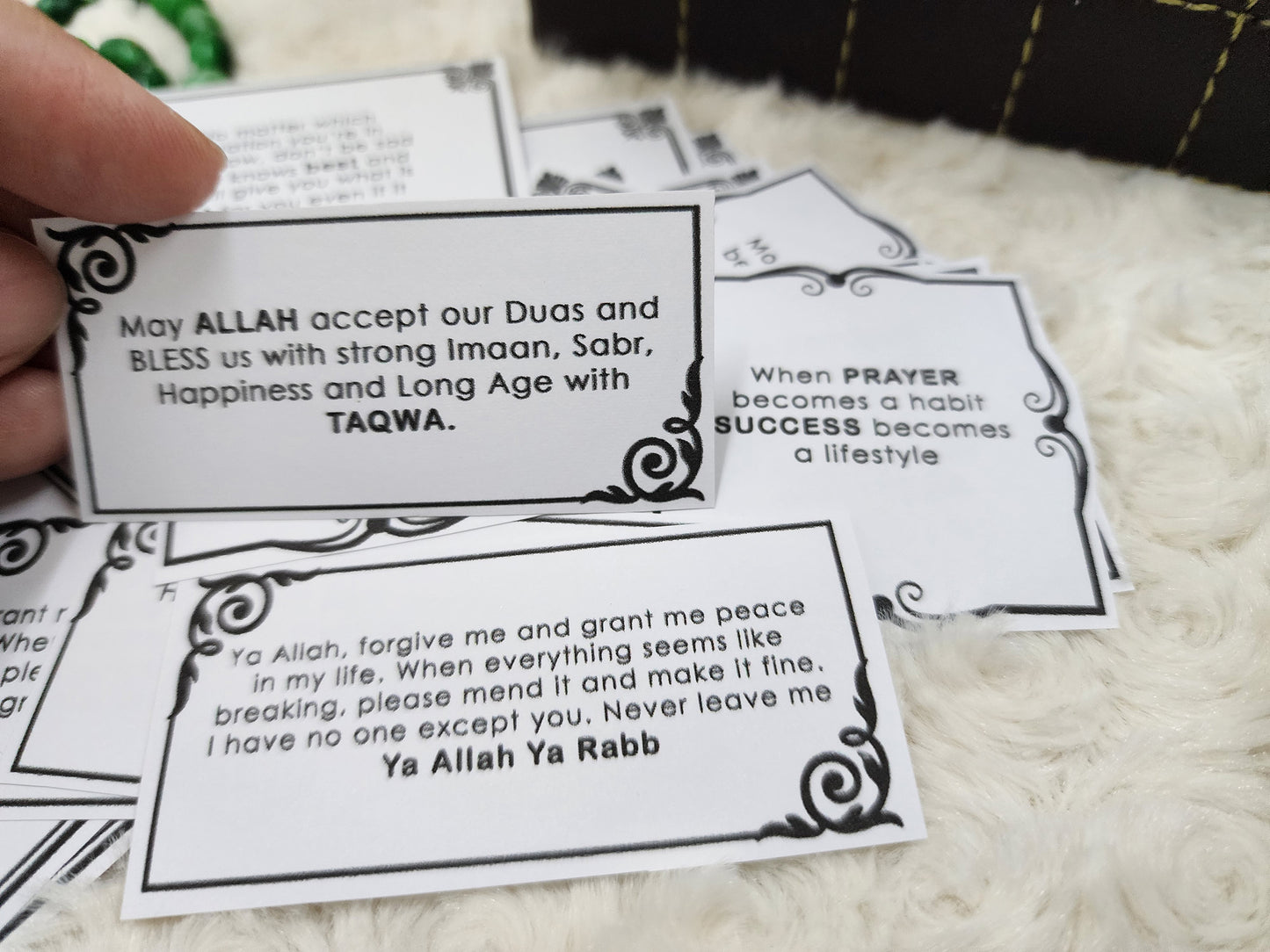 Daily Doa's Duaa's Reminder in Our Daily Lives Muslim Quotes Stickers