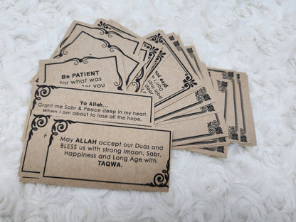 Daily Doa's Duaa's Reminder in Our Daily Lives Muslim Quotes Stickers