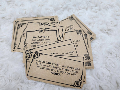 Daily Doa's Duaa's Reminder in Our Daily Lives Muslim Quotes Stickers