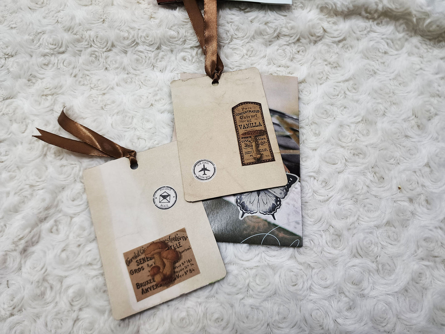 Setia Kraf Vintage Journal Pocket Envelopes with Tags