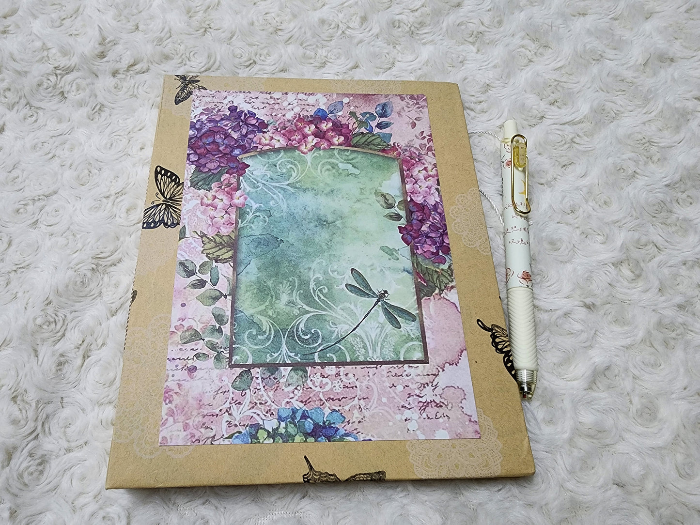 Handmade Journal Book,Travel Journal NoteBook with Notepad & Pen