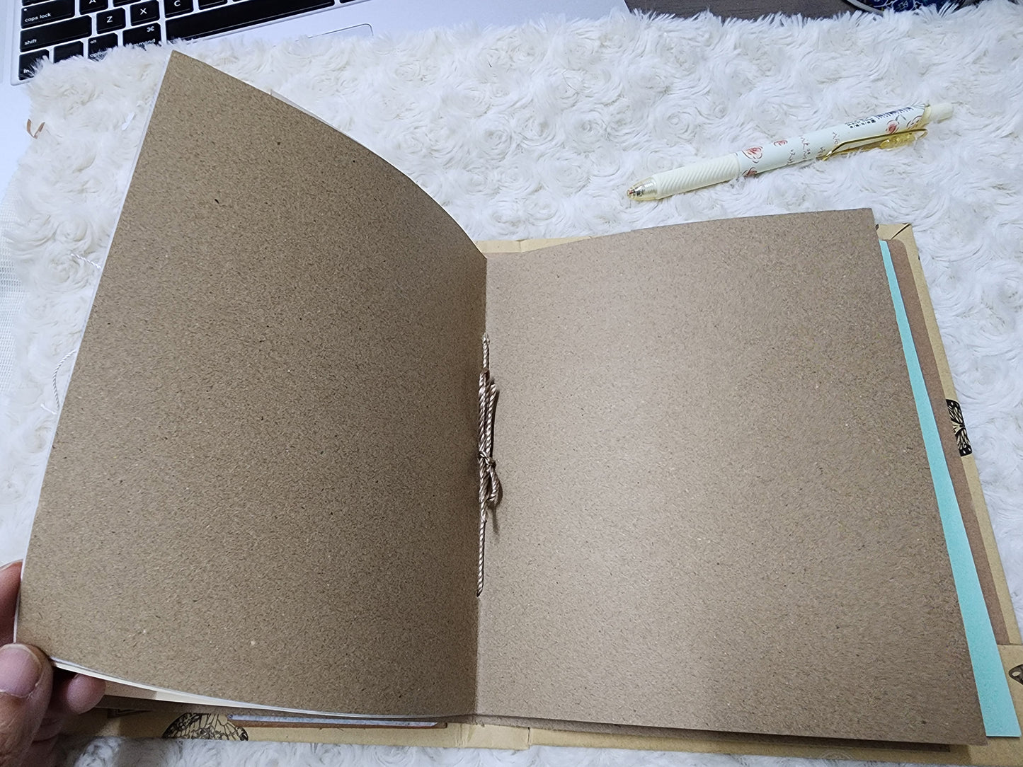 Handmade Journal Book,Travel Journal NoteBook with Notepad & Pen