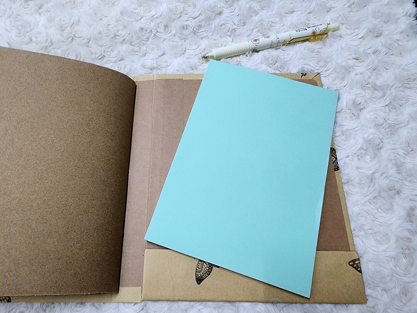 Handmade Journal Book,Travel Journal NoteBook with Notepad & Pen