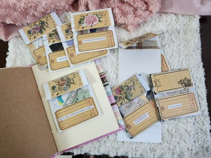 Handmade Journal / Travel Vintage Note Pads