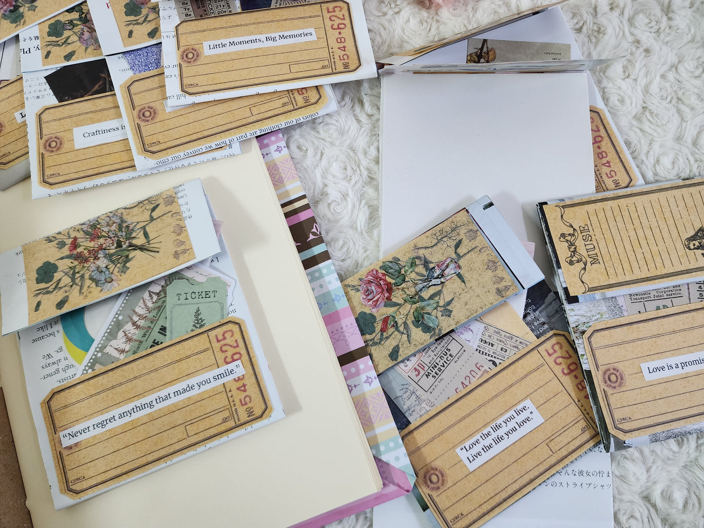 Handmade Journal / Travel Vintage Note Pads